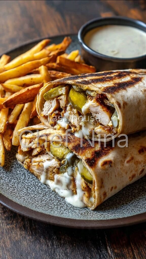 Classic Chicken Shawarma with Fries & Drink