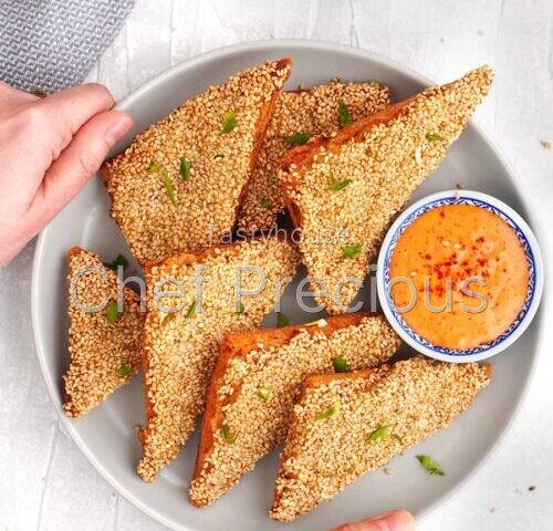 Sesame Shrimp Toast