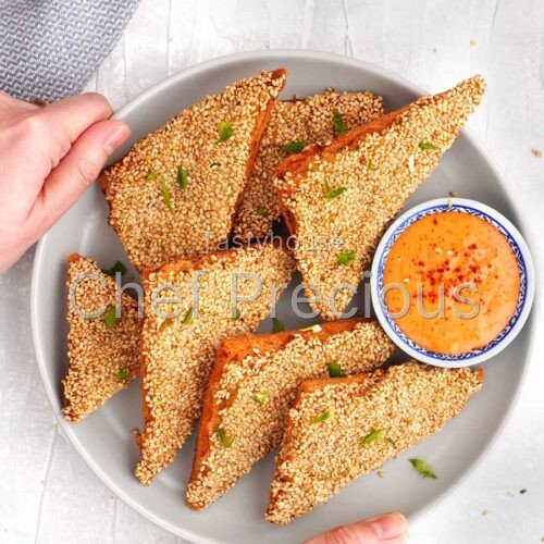 Sesame Shrimp Toast