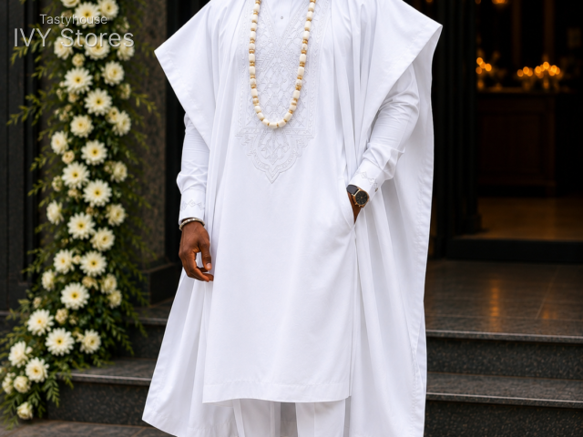 Men’s Premium embroidered Agbada