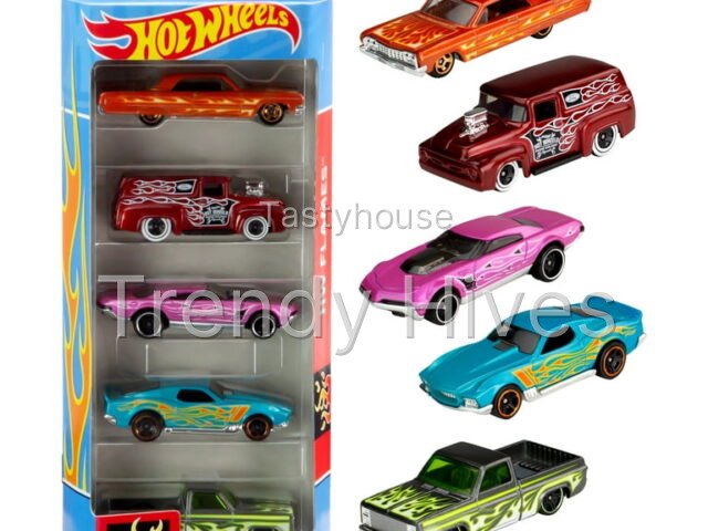 5-Pack of Die-Cast Toy Cars