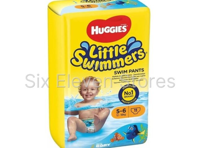 Huggies Little Swimmers Size 5-6 – 11 Swim Pants (12-18kg) for Babies & Toddlers