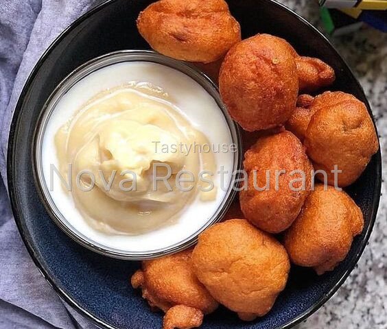 5 Akara + Custard + Milk
