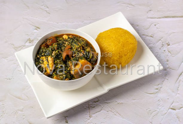 Pounded Yam & Egusi