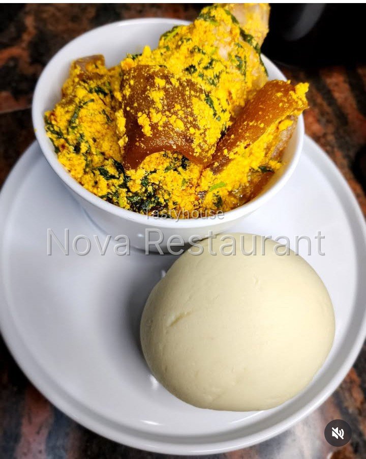 Pounded Yam & Egusi