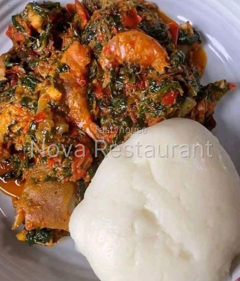 Pounded Yam & Egusi