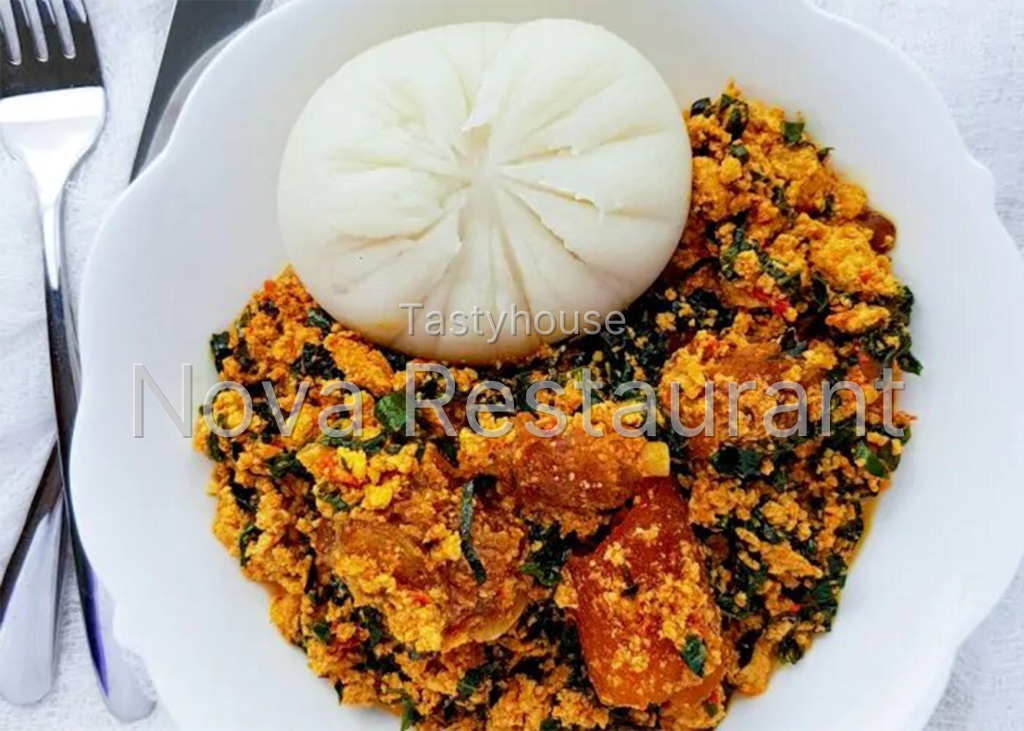 Pounded Yam & Egusi