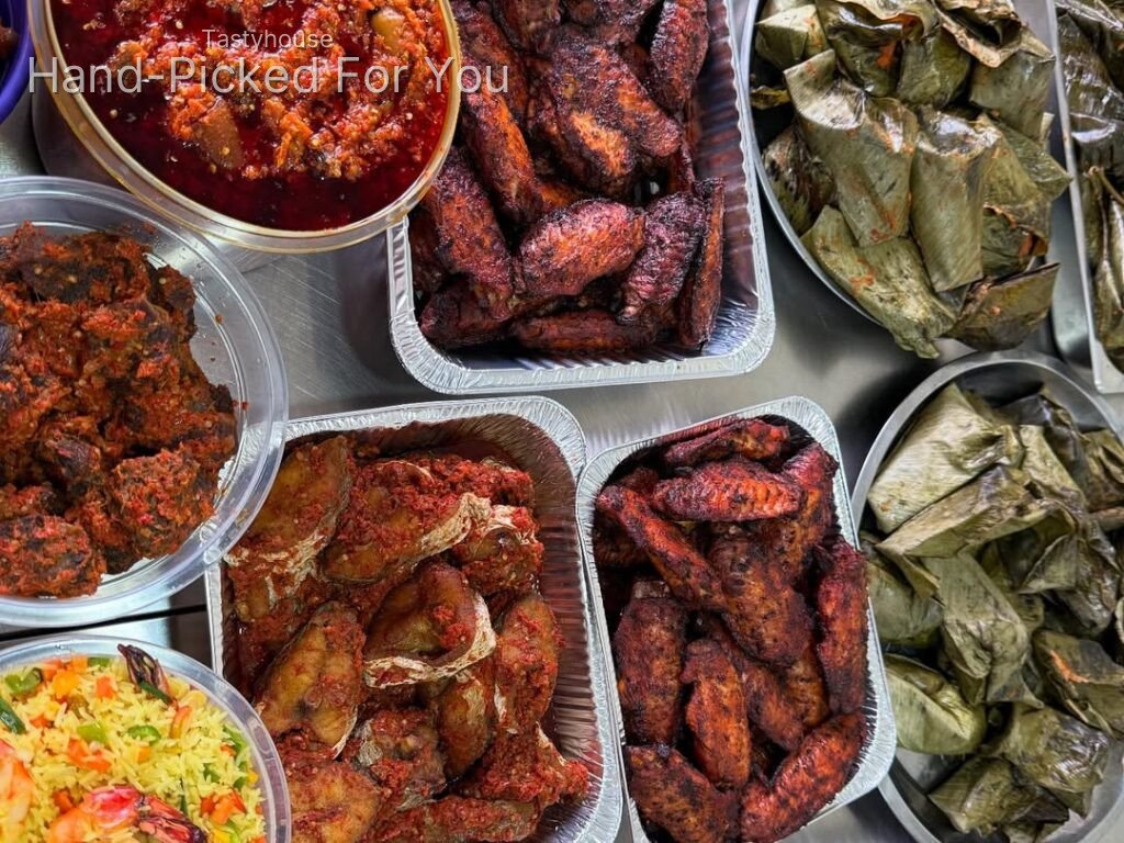 Delicious meal spread