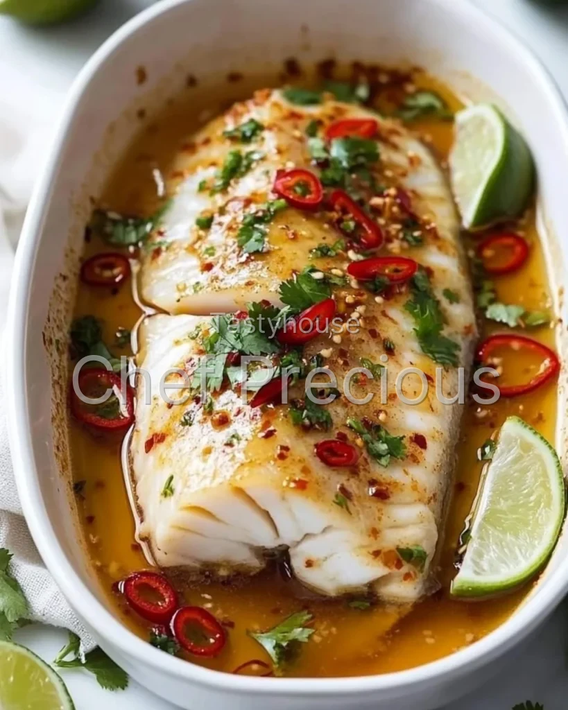 Steamed fish