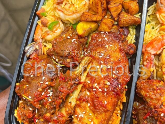 Jollof rice x Prawn Fried rice