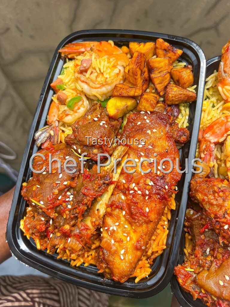 Jollof rice x Prawn Fried rice