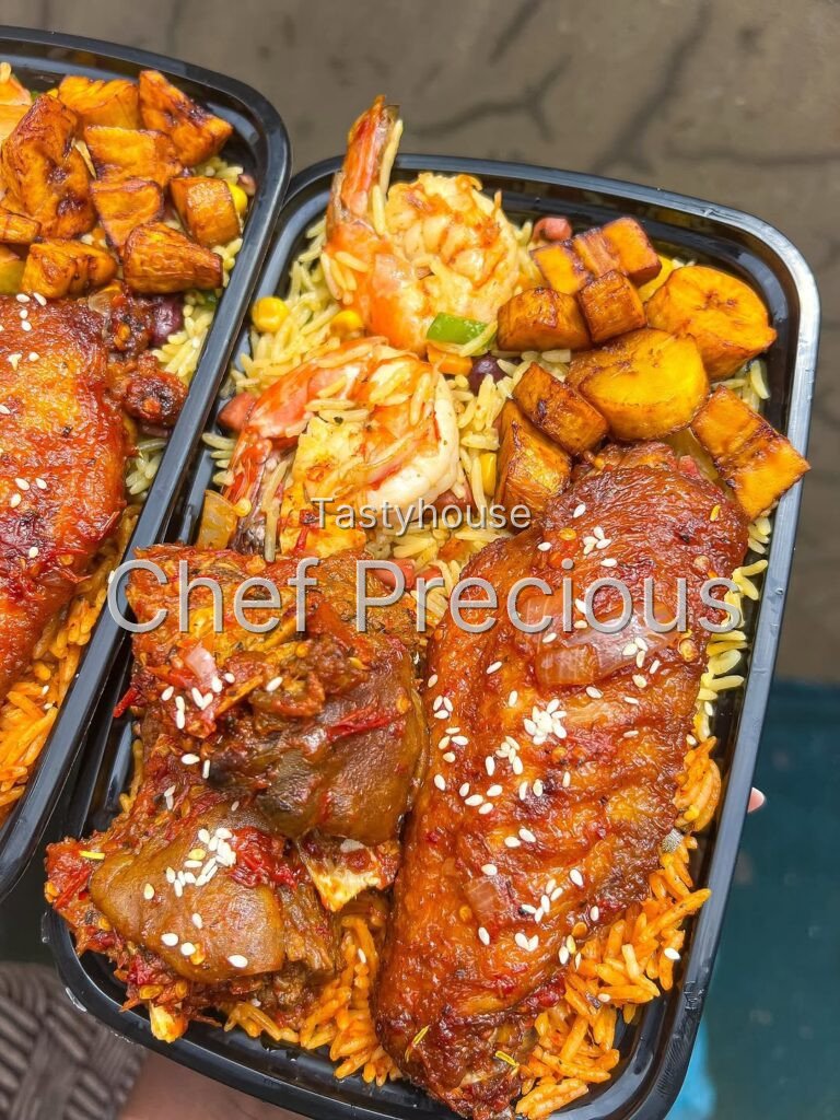 Jollof rice x Prawn Fried rice