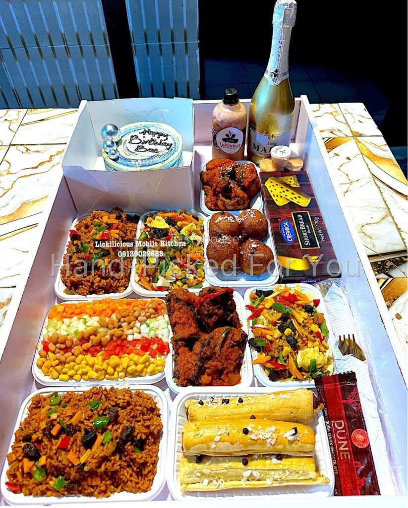 Exotic Food tray