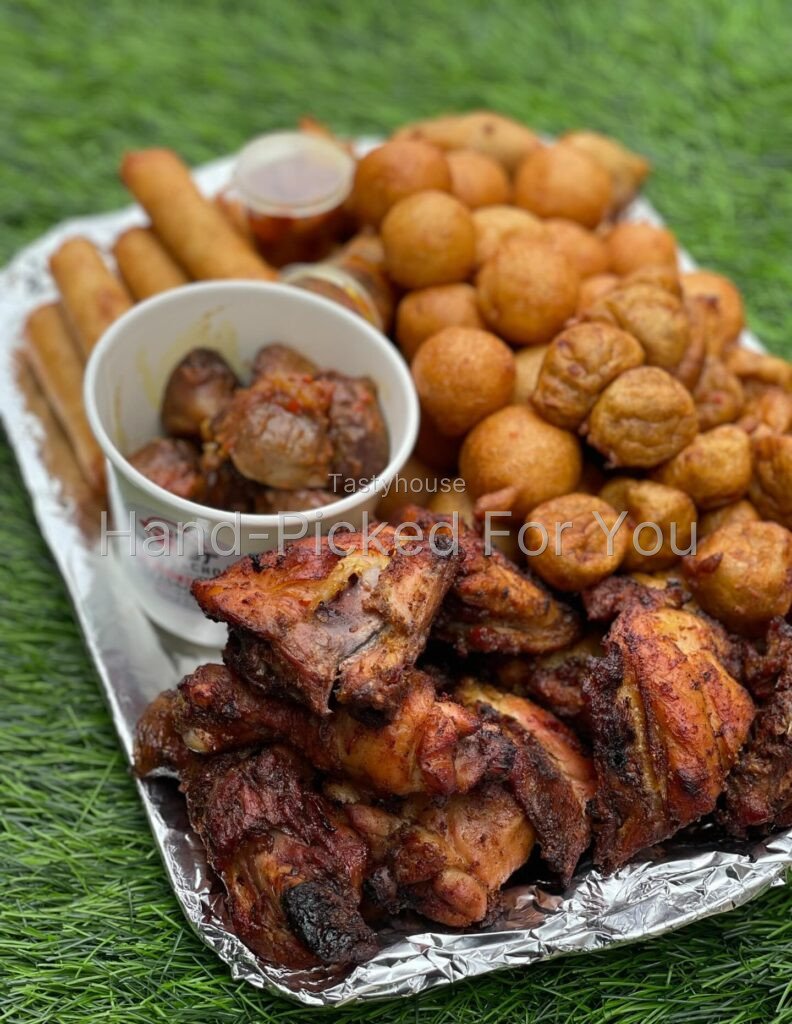 Grilled chicken x small chops
