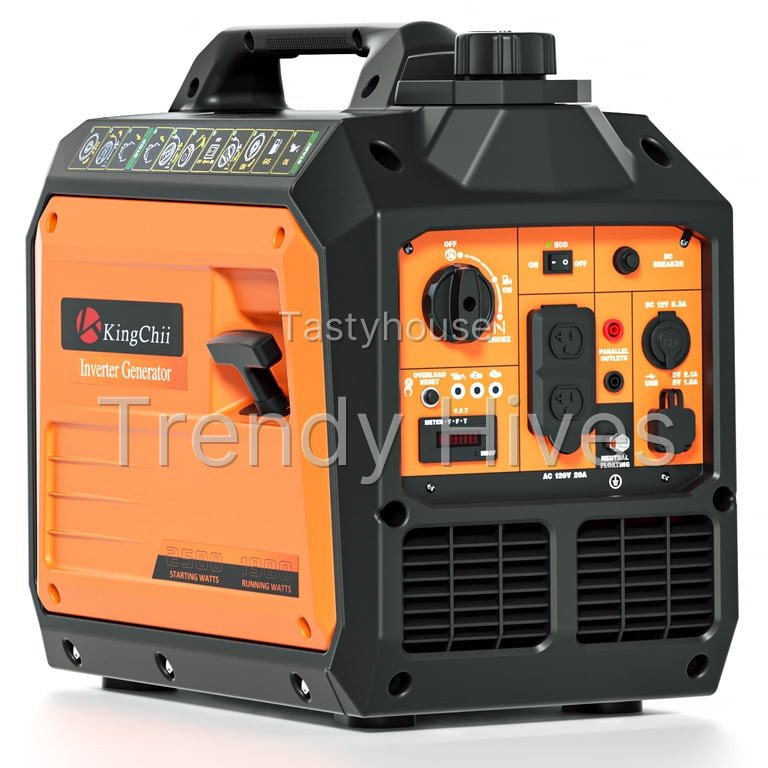 KingChii 2500W Portable Inverter Generator