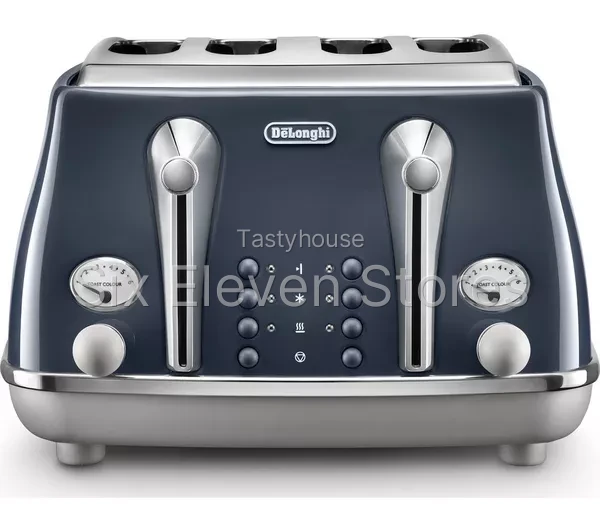 DELONGHI Icona Capitals CTOC4003.Y 4-Slice Toaster