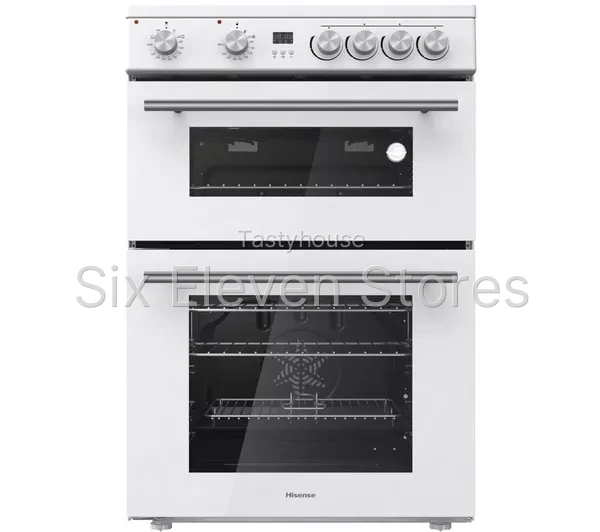 HISENSE HDE3211BWUK 60 cm Electric Ceramic Cooker