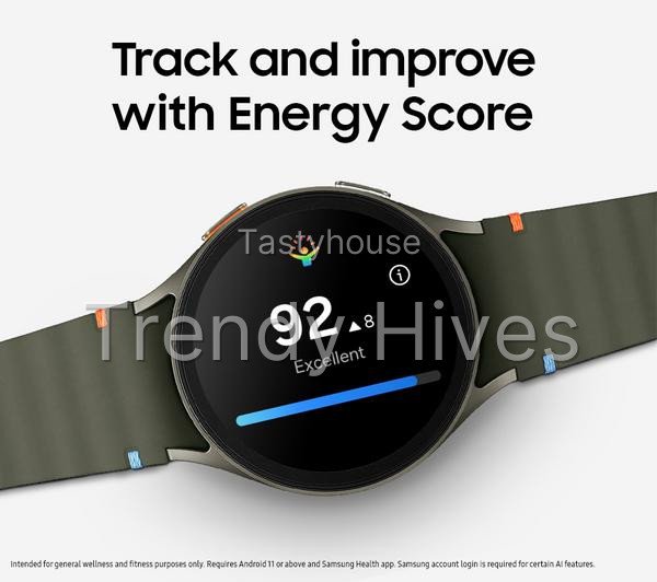 SAMSUNG Galaxy Watch7 BT with Bixby – Green, 40 mm