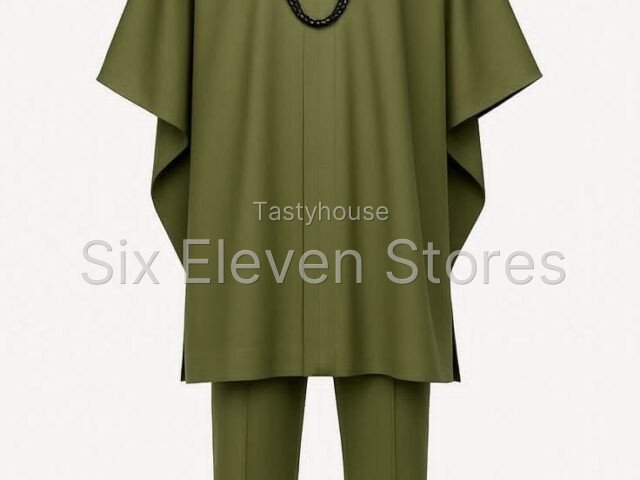 Men’s Native Caftan Traditional Outfit