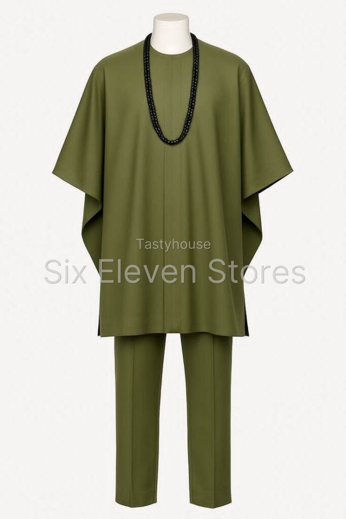 Men’s Native Caftan Traditional Outfit