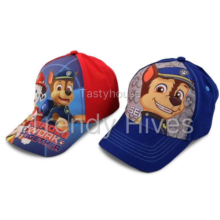 Nickelodeon Boys’ Paw Patrol Baseball Cap – 2 Pack Chase