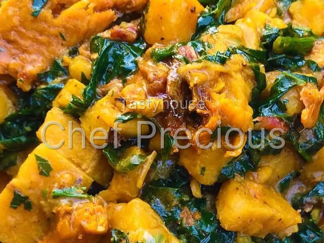 Unripe Plantain Porridge