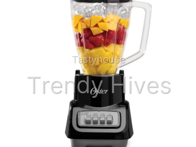 Oster Turbo 5-Speed Black Countertop Blender