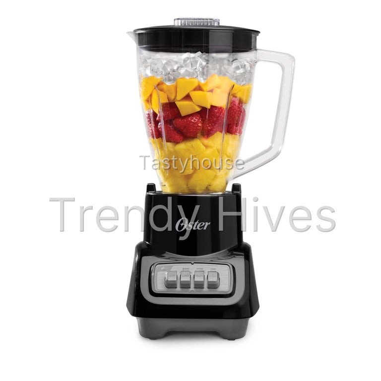Oster Turbo 5-Speed Black Countertop Blender