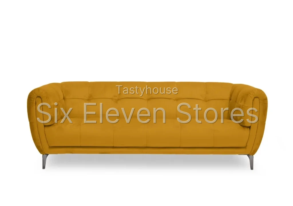 Ideal Home 3-Seater Sofa – Modern Comfort & Timeless Style