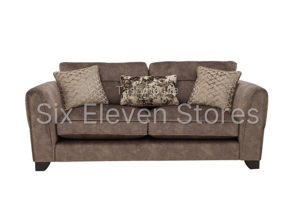 Mariah 3 Seater Fabric Classic Back Sofa
