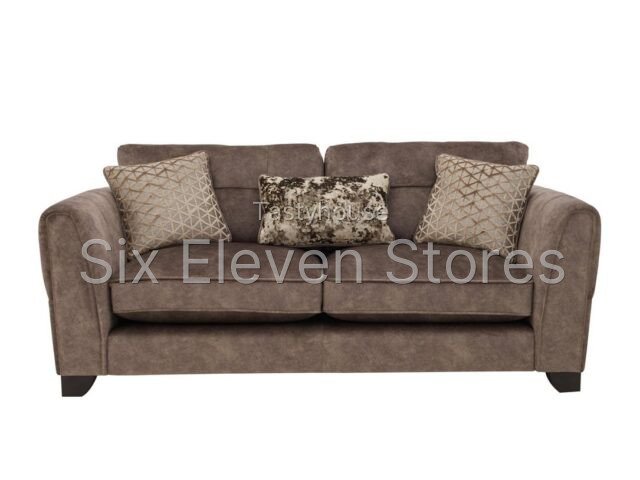 Mariah 3 Seater Fabric Classic Back Sofa