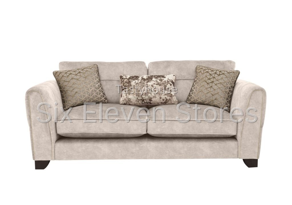 Mariah 3 Seater Fabric Classic Back Sofa