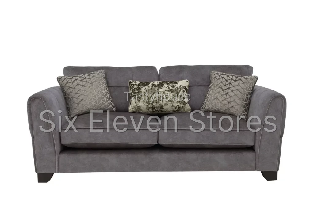 Mariah 3 Seater Fabric Classic Back Sofa