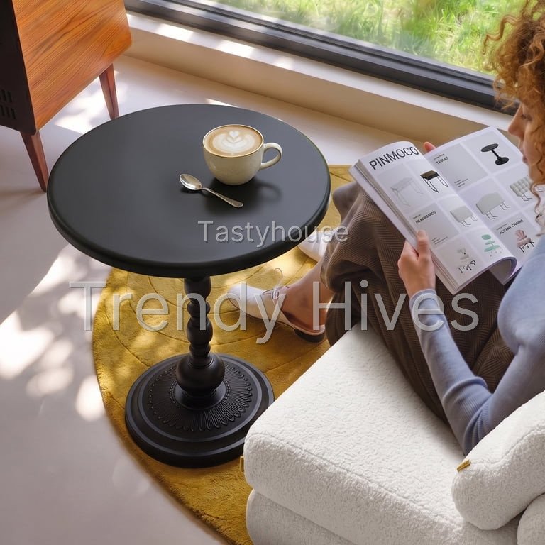Pinmoco Round Side Table