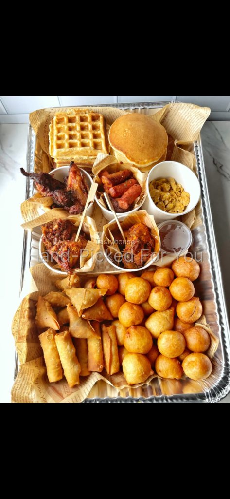Chops breakfast combo tray