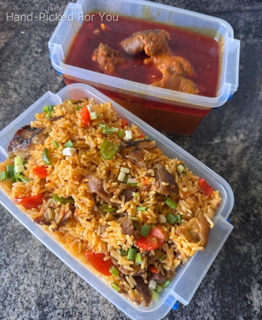 Smokey Jollof Rice x Asun rice