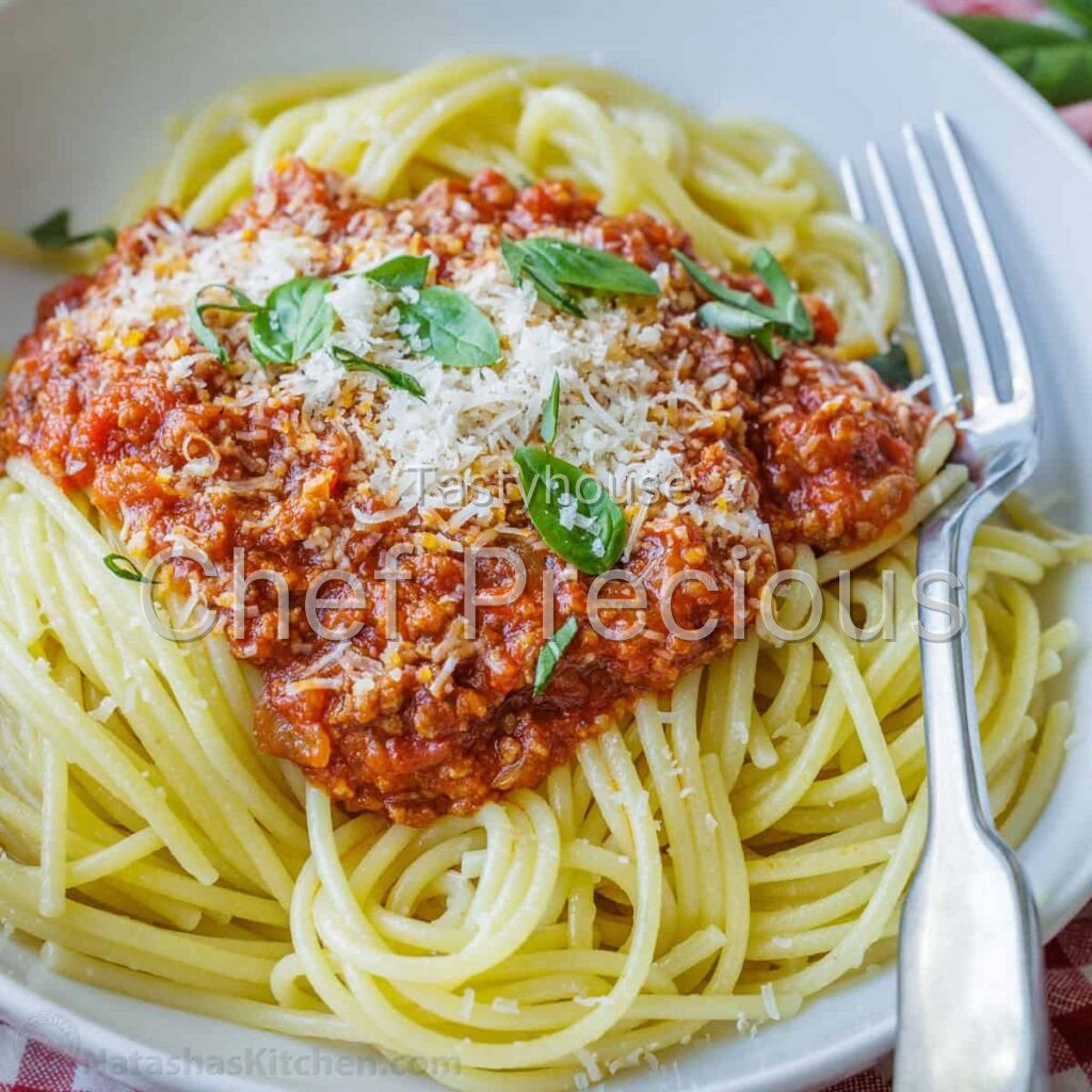 Spaghetti with Sauce