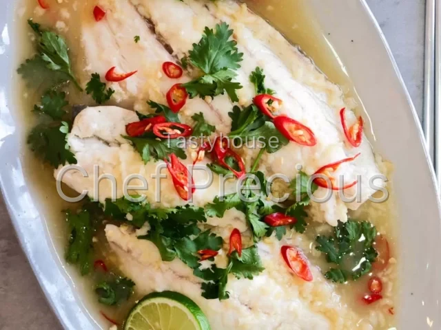 Steamed fish