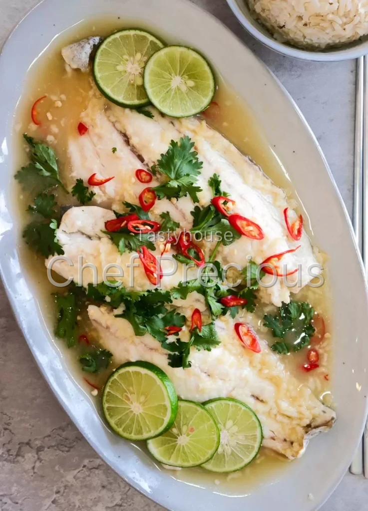 Steamed fish