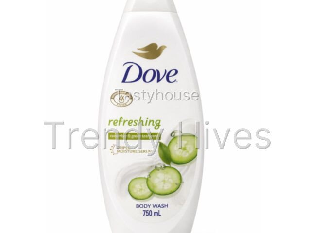 Dove Refreshing Body Wash With Cucumber And Green Tea scent