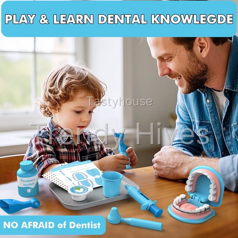 OFUN Doctor Kit for Kids Dentist Play Set for Toddlers