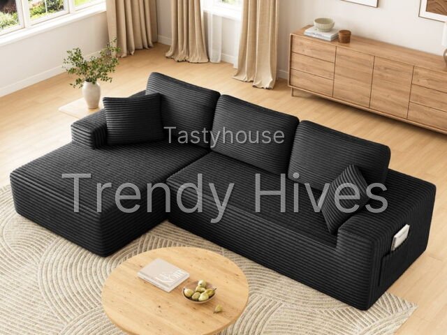 108″ Boneless Sofa for Living Room