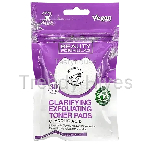 Beauty Formulas Glycolic Acid Exfoliating Pads