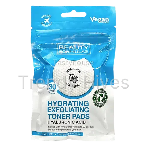 Beauty Formulas Glycolic Acid Exfoliating Pads