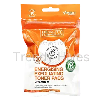 Beauty Formulas Glycolic Acid Exfoliating Pads