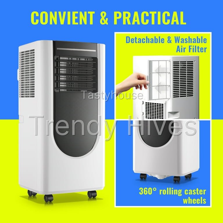 TACOOL 8000BTU ASHRAE Portable Air Conditioner