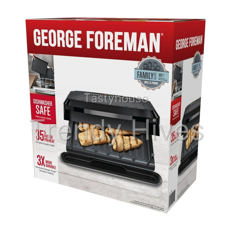 George Foreman 4‑Serving Electric Grill