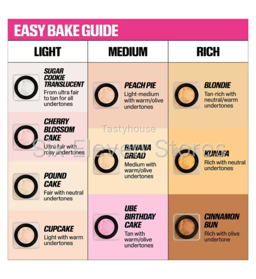Huda Beauty Easy Bake Loose Baking & Setting Powder