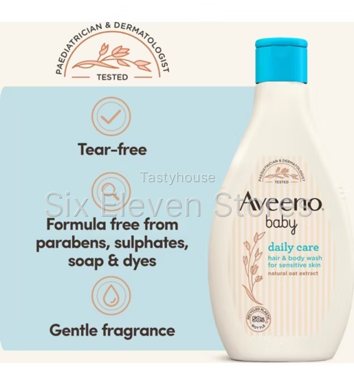 AVEENO Baby Daily Care Hair & Body Wash 400ml