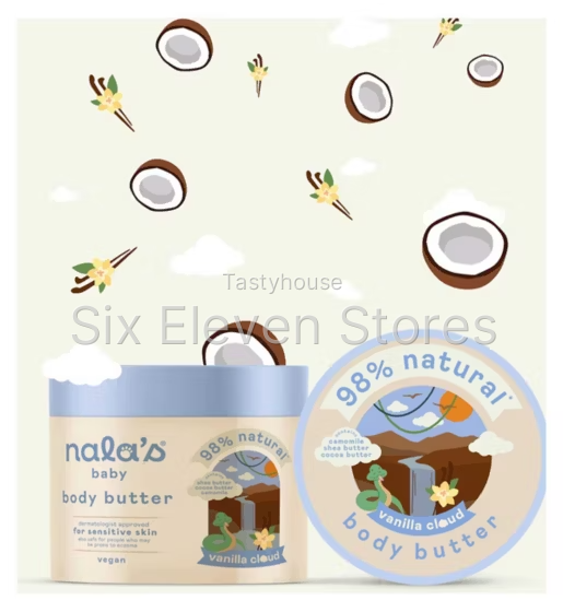 Nala’s Baby Body Butter Vanilla Cloud 500ml